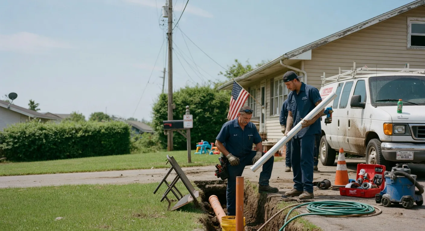 Sewer Line Inspection in Frenchmans Bayou, AR